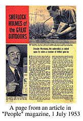 Page from People magazine, 1953