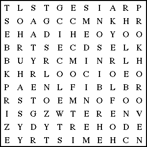 Nobel Prize Find-a-Word