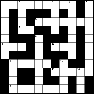 Optical Munitions Crossword Grid