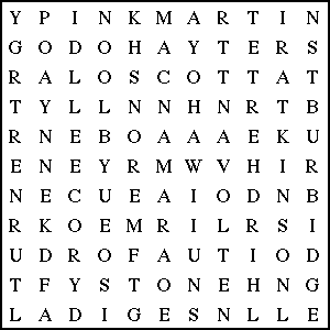Women Scientists Find-a-Word
